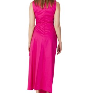 Shop Sandro Ferrone Women’s Fuchsia Dress S23XBCBRUCO at Brands Seekers