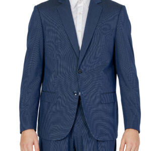 Shop Antony Morato Men’s Blue Blazer MMJA00465-FA650335 at Brands Seekers