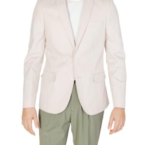 Shop Antony Morato Men’s White Blazer MMJS00044-FA800164 at Brands Seekers