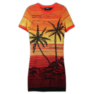 Shop Desigual Women’s Red Dress 24SWVK59 at Brands Seekers