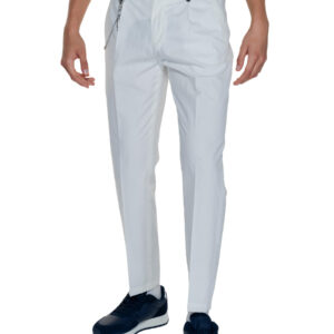 Shop Antony Morato Men’s White Trousers MMTR00716-FA900125 at Brands Seekers