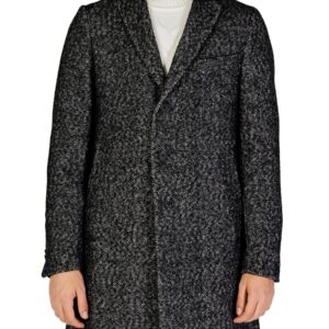 Shop Hamaki-ho Men’s Black Coat CP9H at Brands Seekers