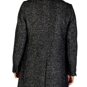 Shop Hamaki-ho Men’s Black Coat CP9H at Brands Seekers