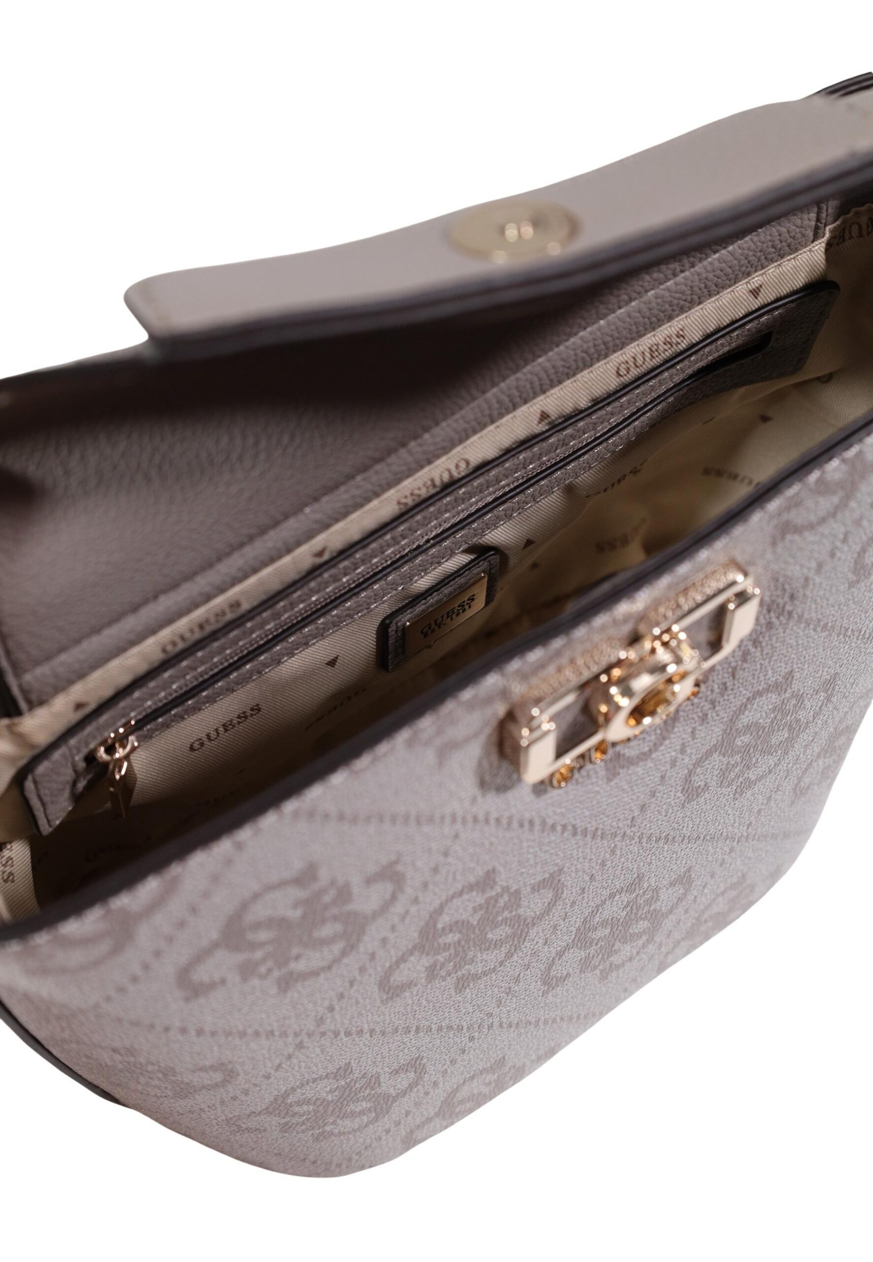 Bolsa cinza feminina Guess HWOS99 01010