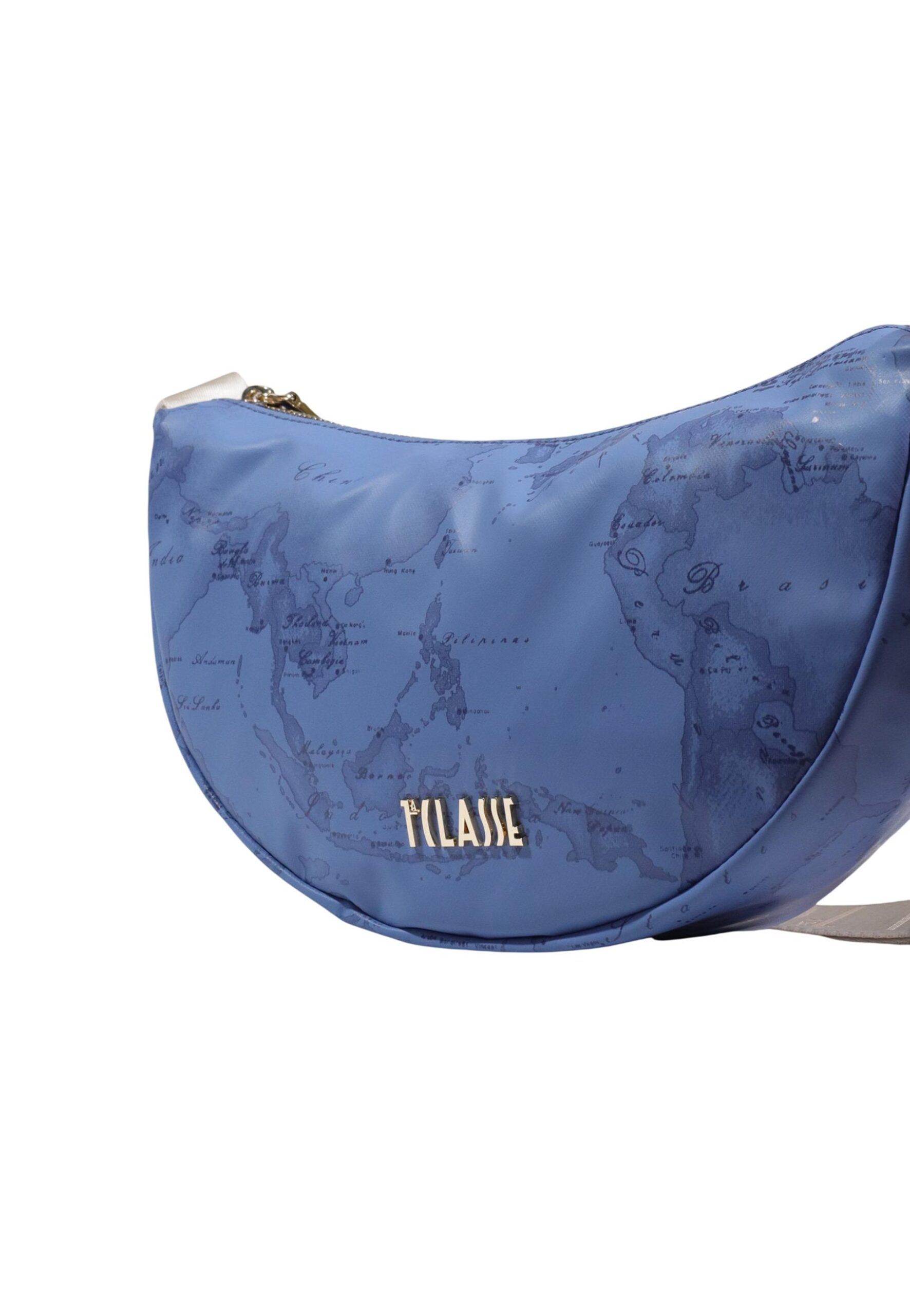 Alviero Martini Prima Classe Bolso azul para mujer