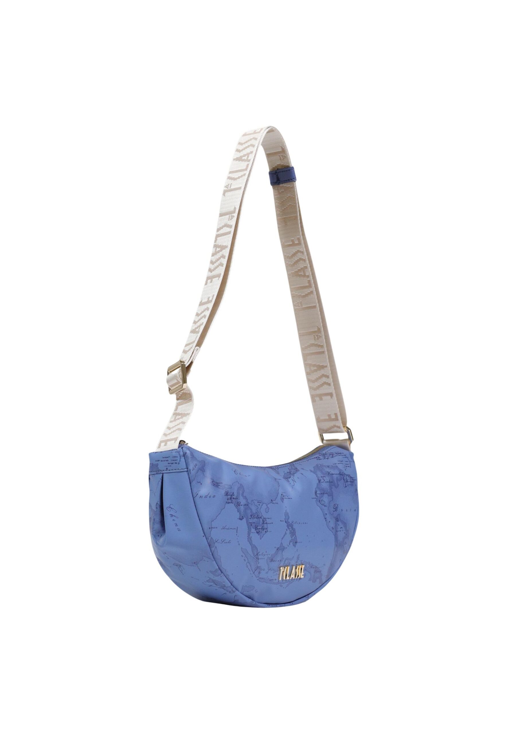Alviero Martini Prima Classe Bolso azul para mujer