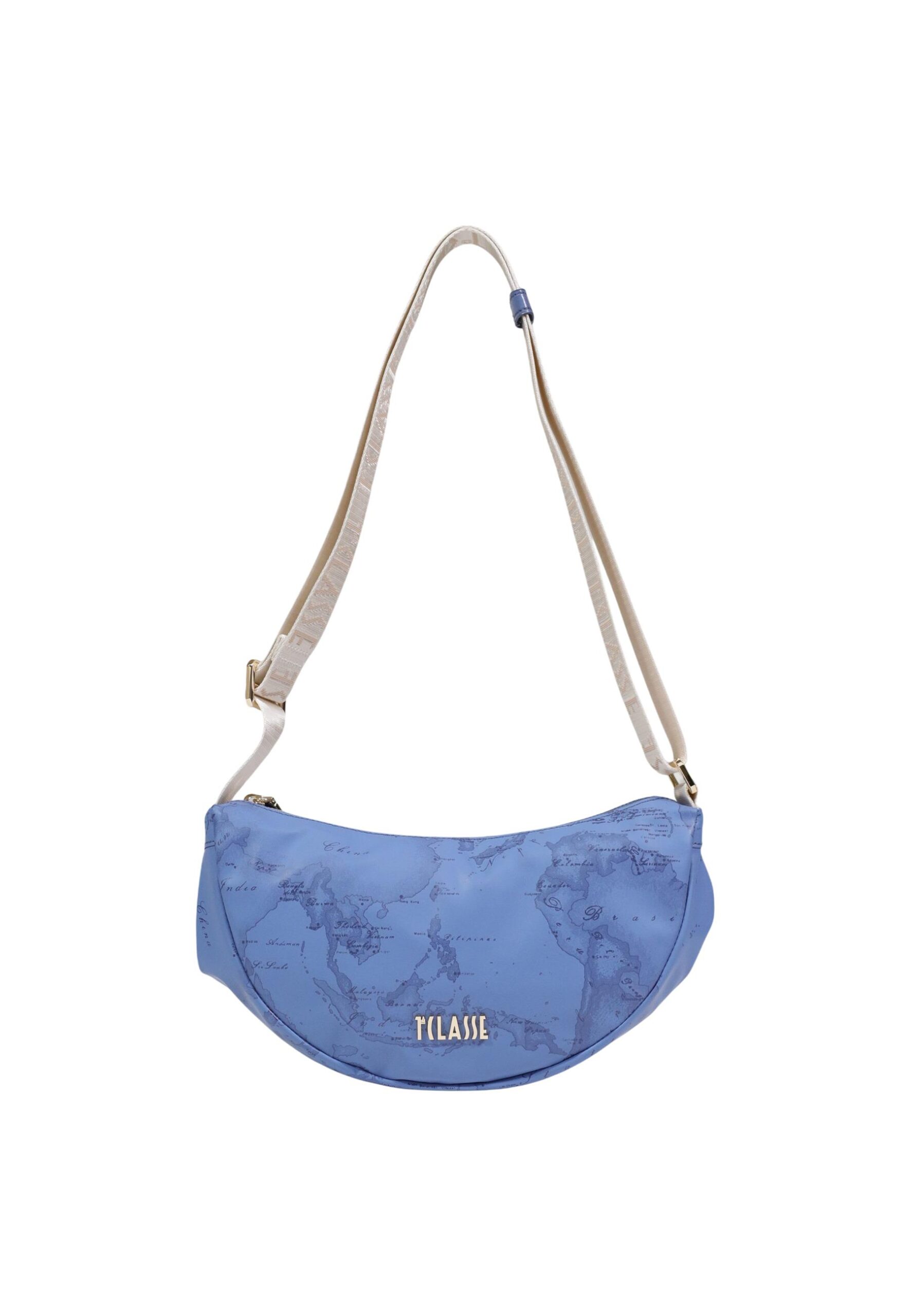Alviero Martini Prima Classe Bolso azul para mujer