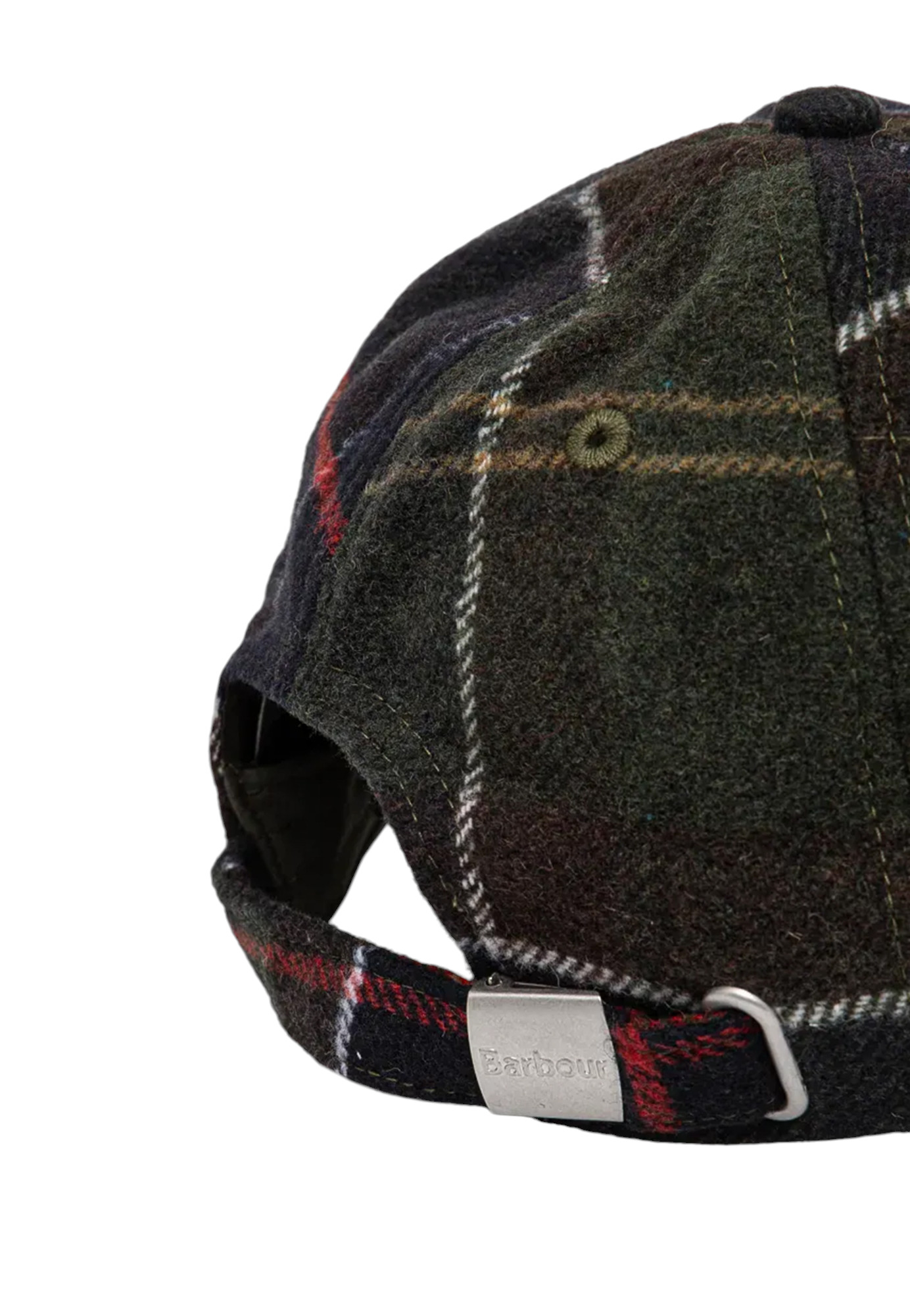 Shop Barbour Men’s Green Cap GALINGALE TARTAN SPORTS CAP at Brands Seekers