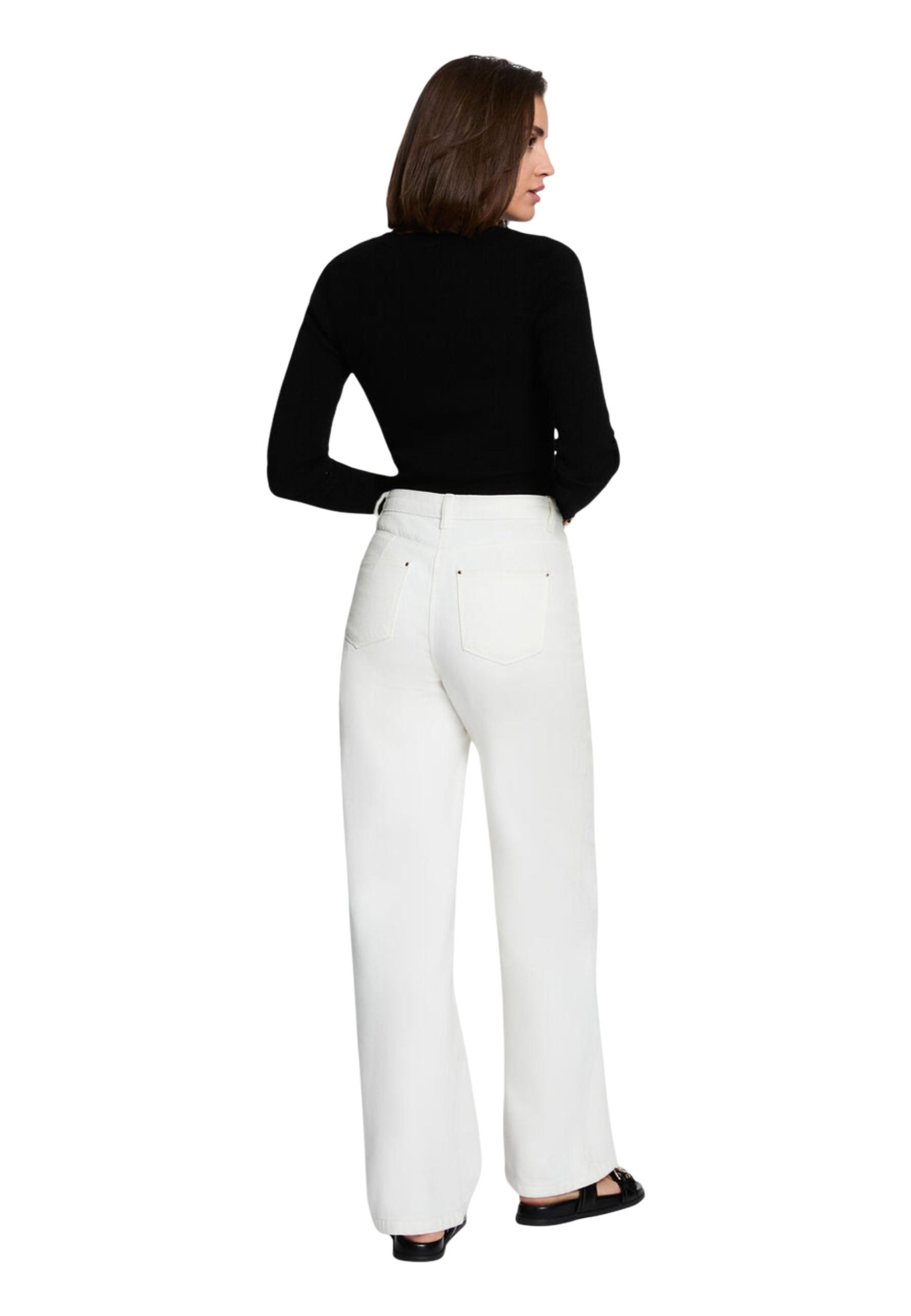 Shop Morgan De Toi Women’s Black Knitwear 2477650 at Brands Seekers