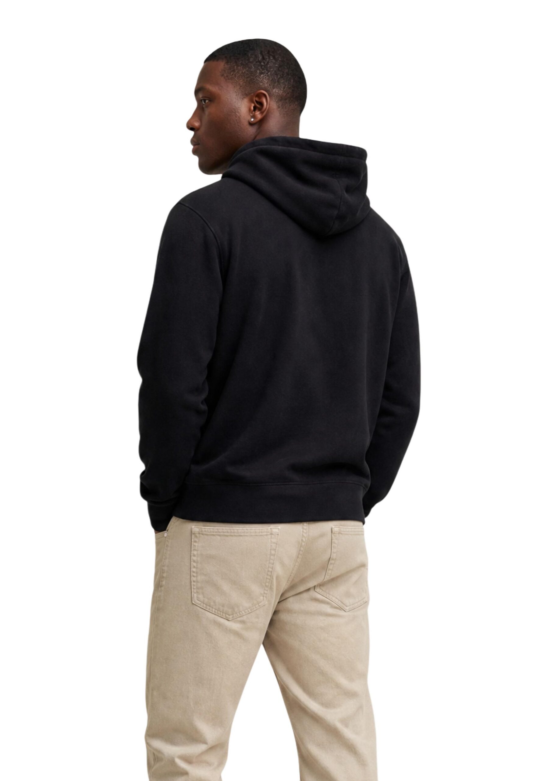 Ralph Lauren KNIT-SLEEP TOP Schwarzes Herren-Sweatshirt