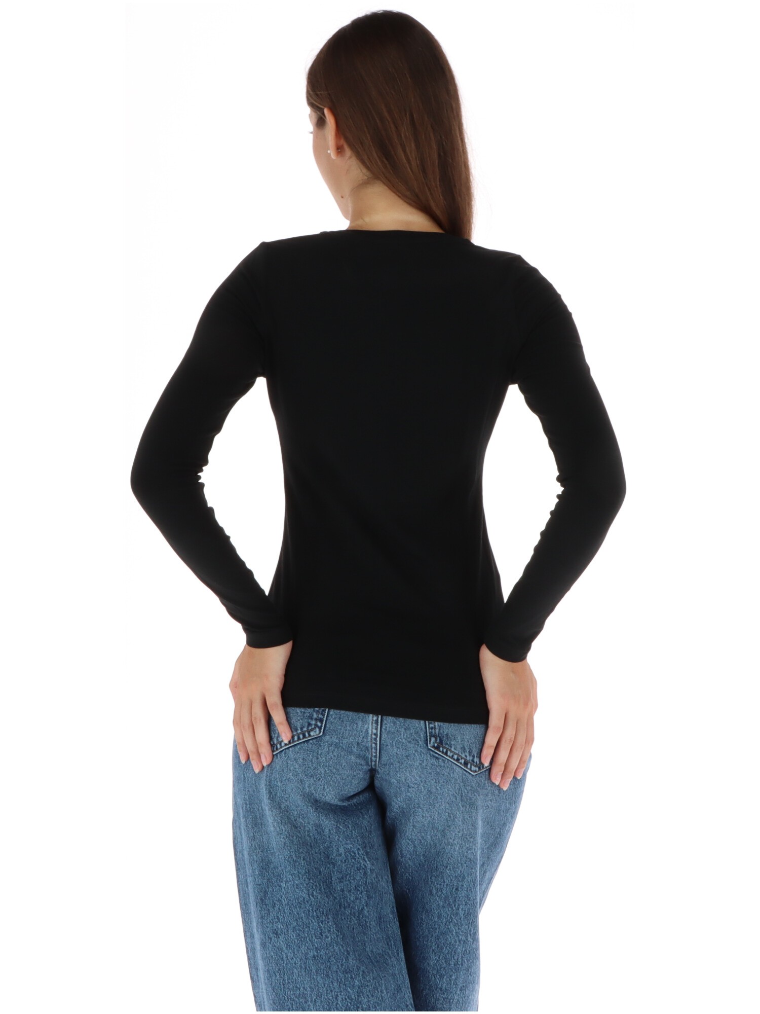 تي شيرت أسود للنساء Pepe Jeans PL505203