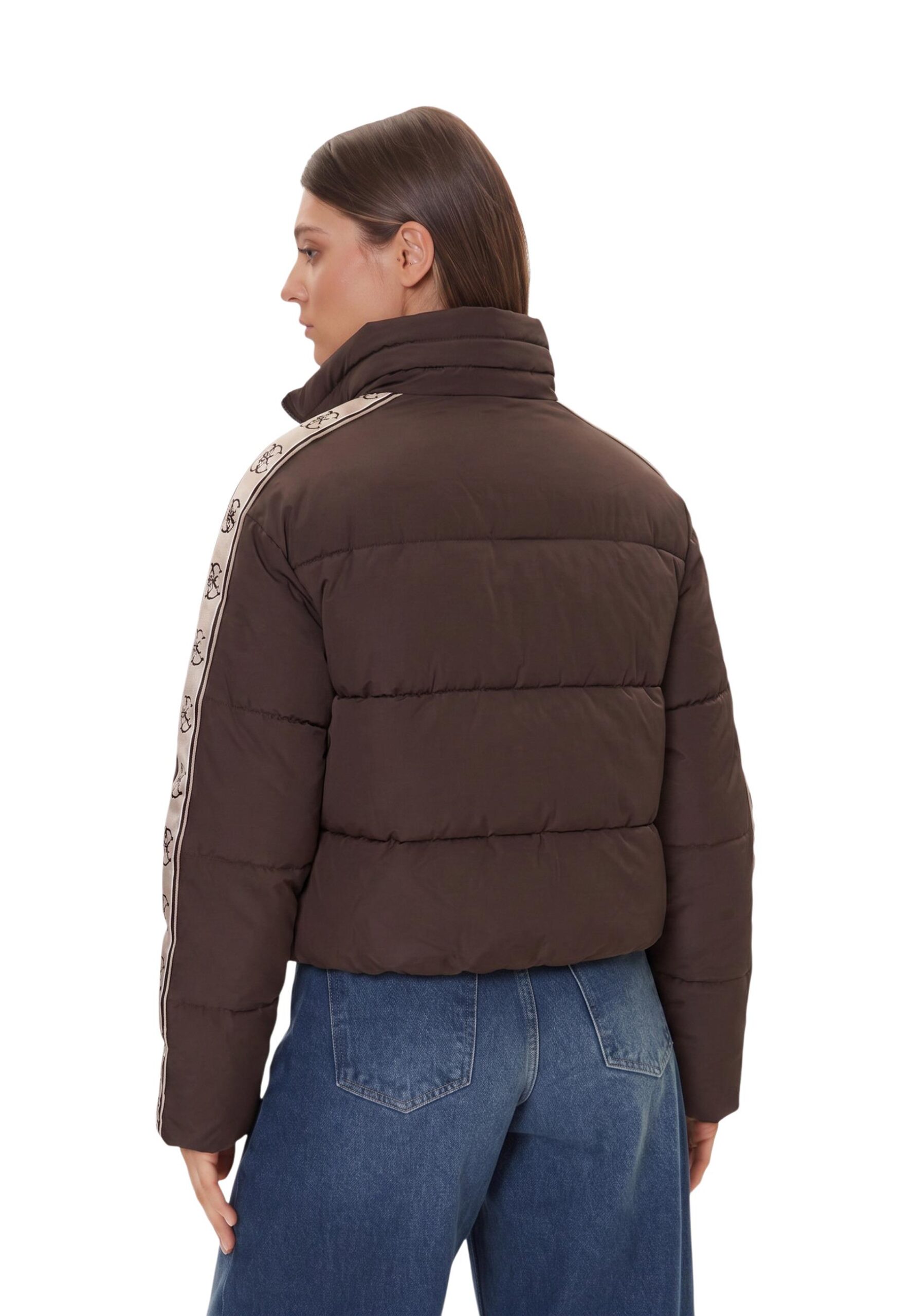 Chaqueta marrón para mujer Guess Active