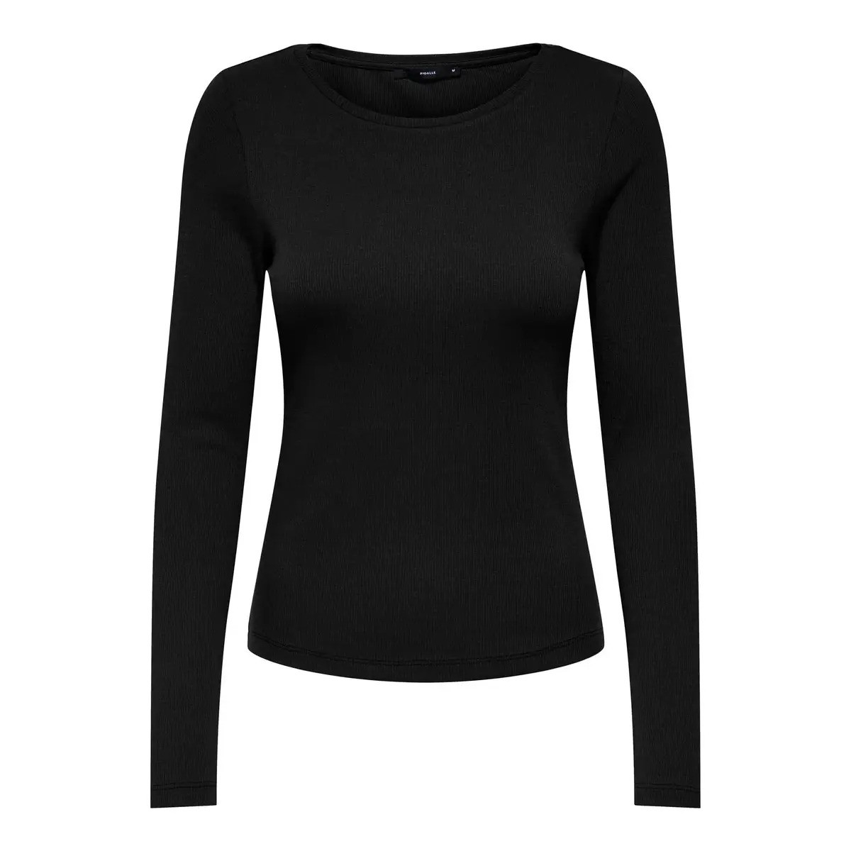 Only 15300058 Schwarzes Damen-T-Shirt
