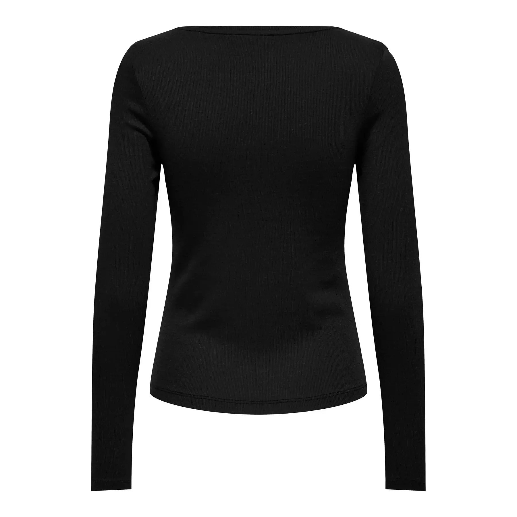 Only 15300058 Schwarzes Damen-T-Shirt