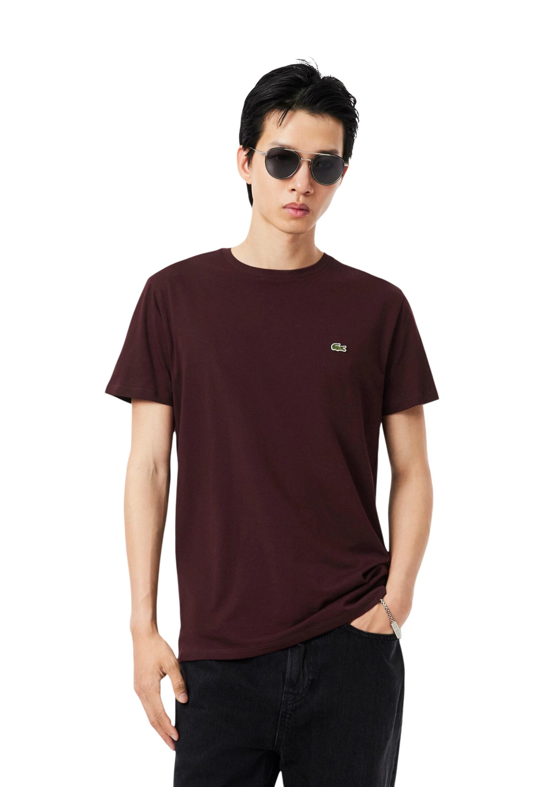 Lacoste Koszulka męska Bordeaux 2477984