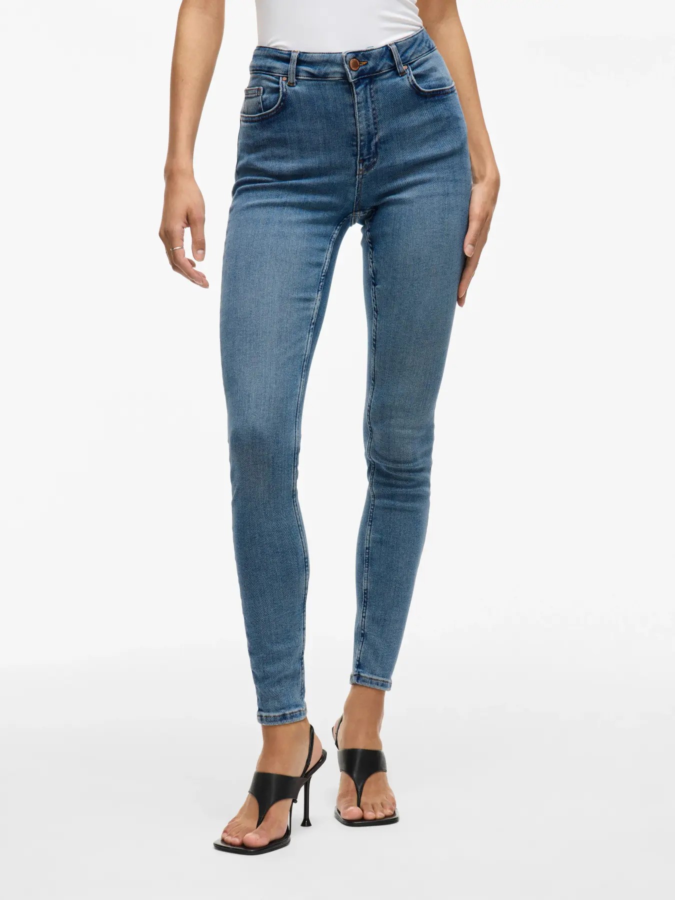 Jeans blu chiaro da donna Vila Clothes 14094341