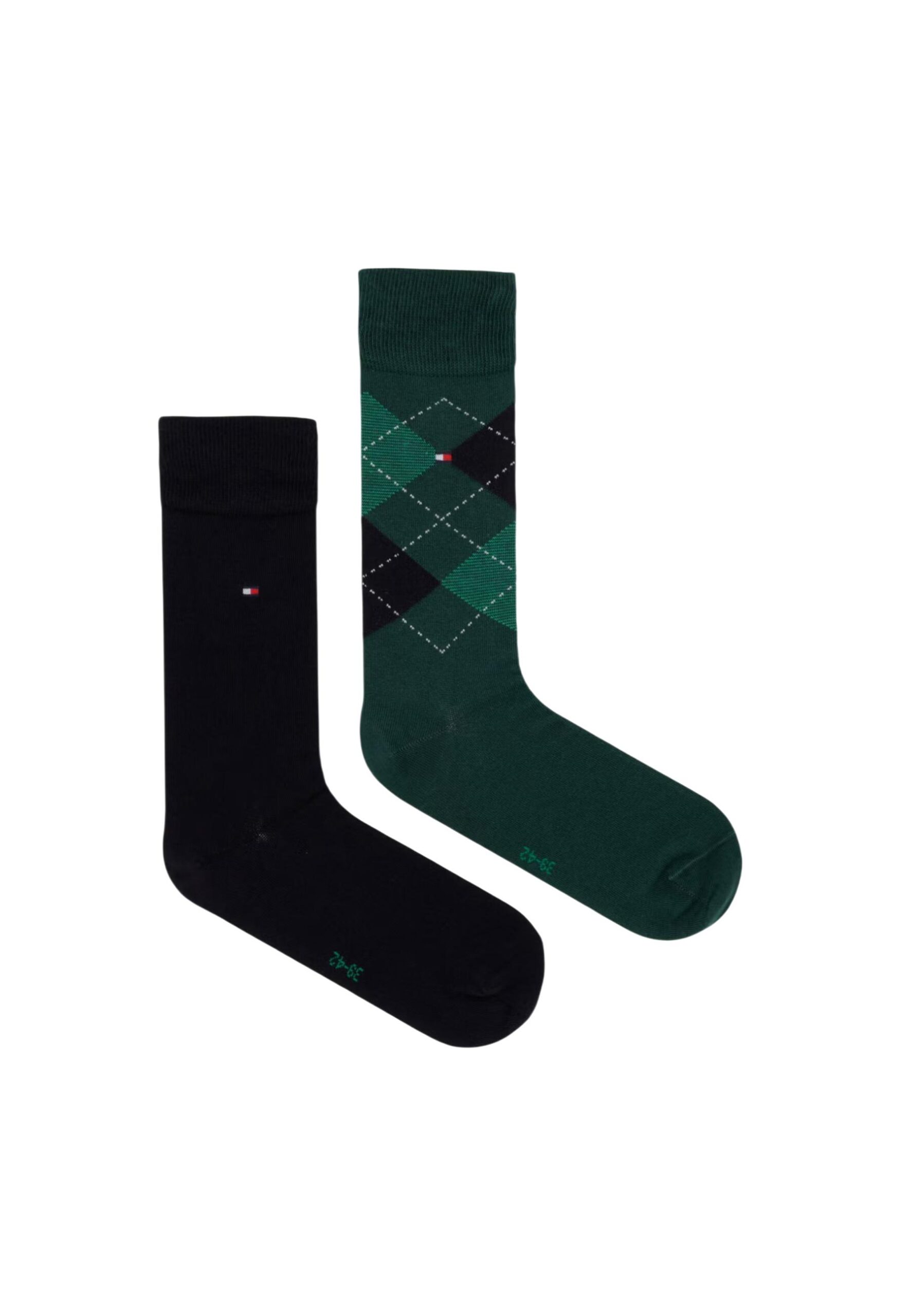 Tommy Hilfiger SOCK CHECK Ropa interior verde para hombre