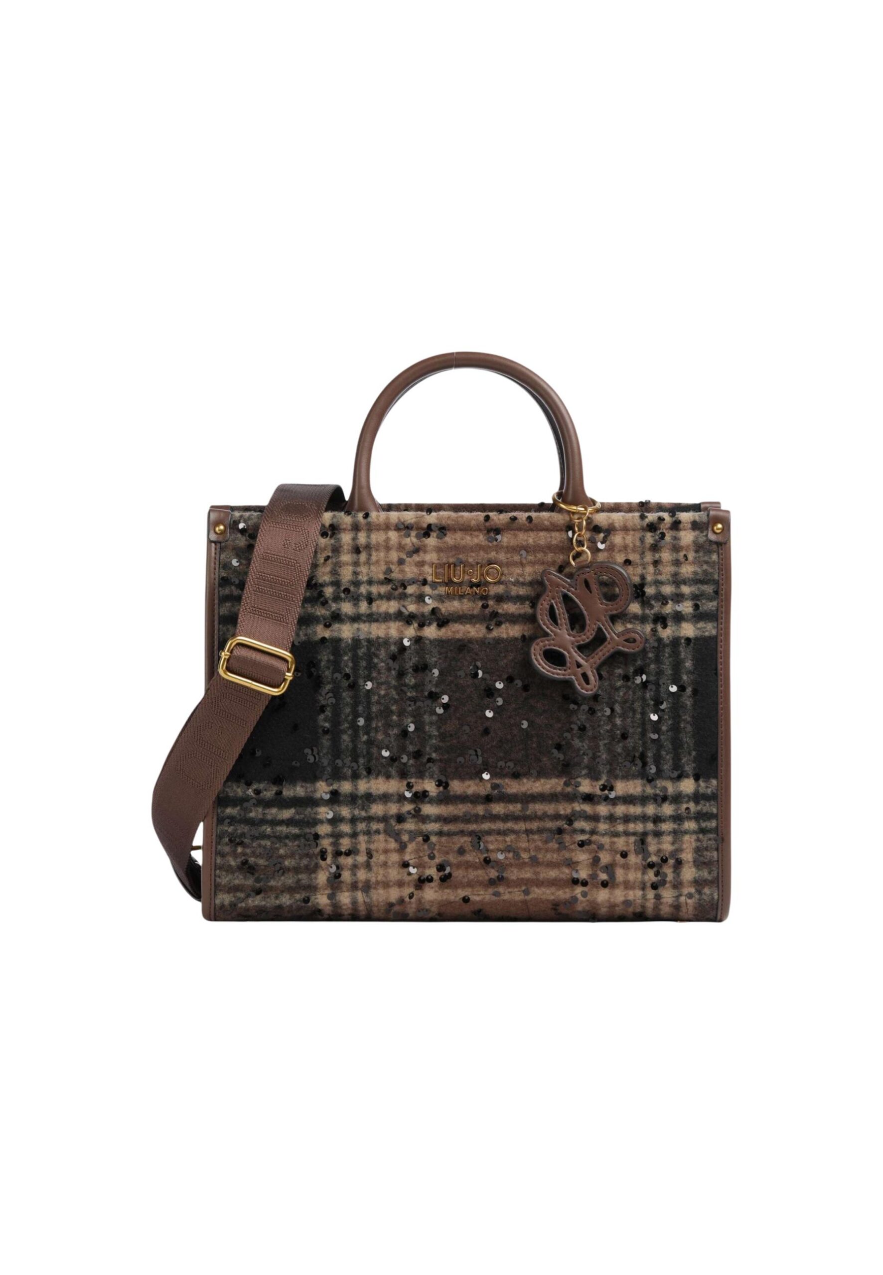 Shop Valentino Bags ‘s Women’s Brown Bag SHOPPING at Brands Seekers