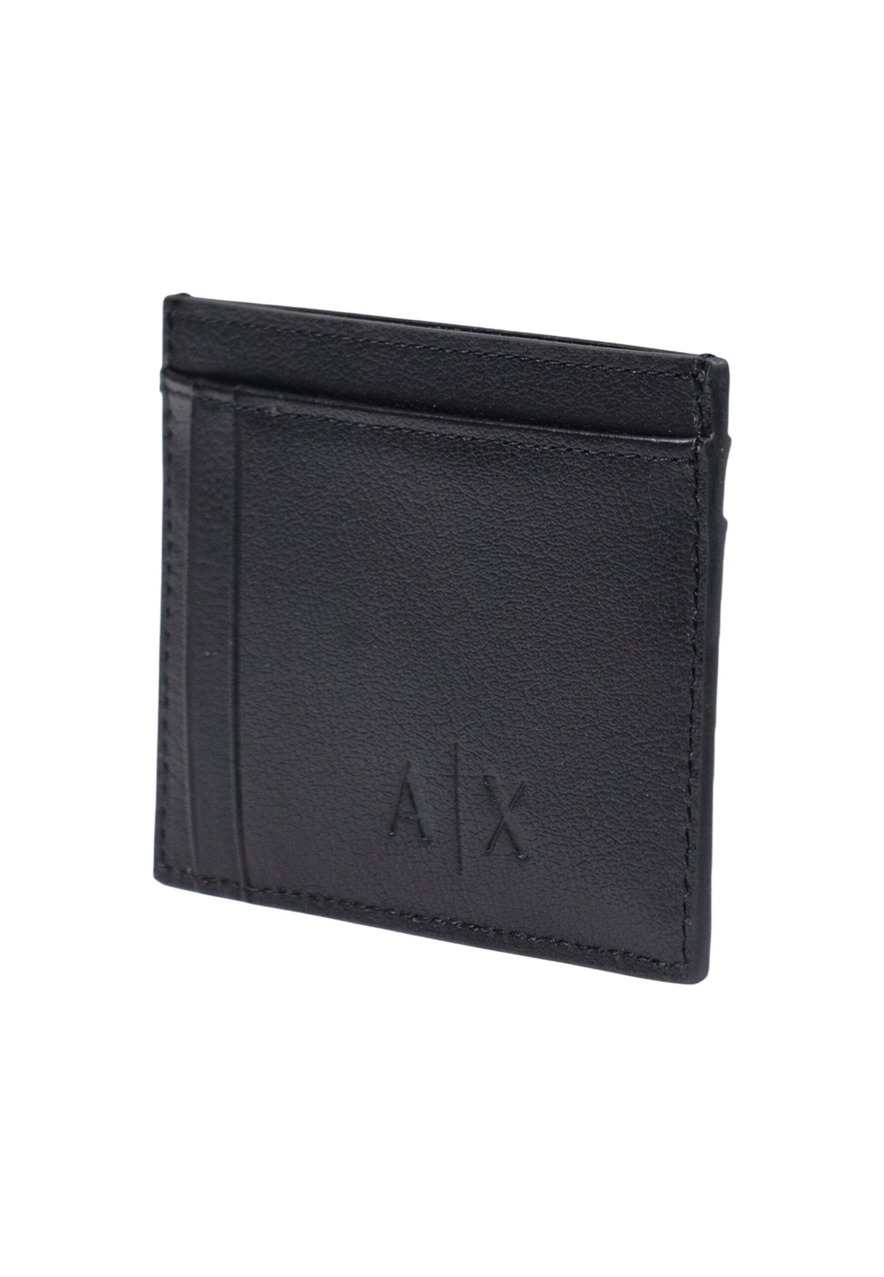 Shop Armani Exchange Men’s Black Wallet 2478158 at Brands Seekers