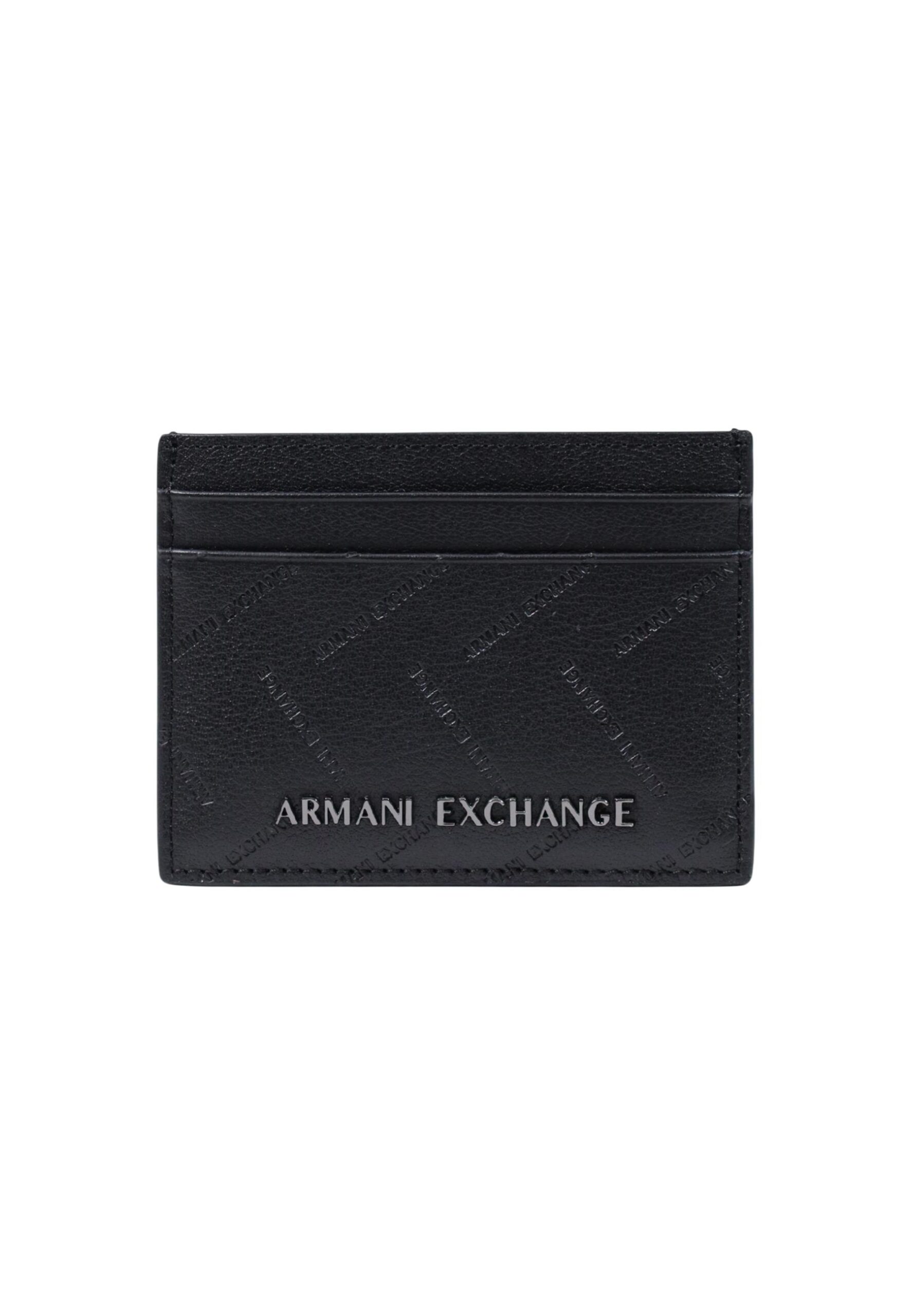 Shop Armani Exchange Men’s Black Wallet 2478158 at Brands Seekers