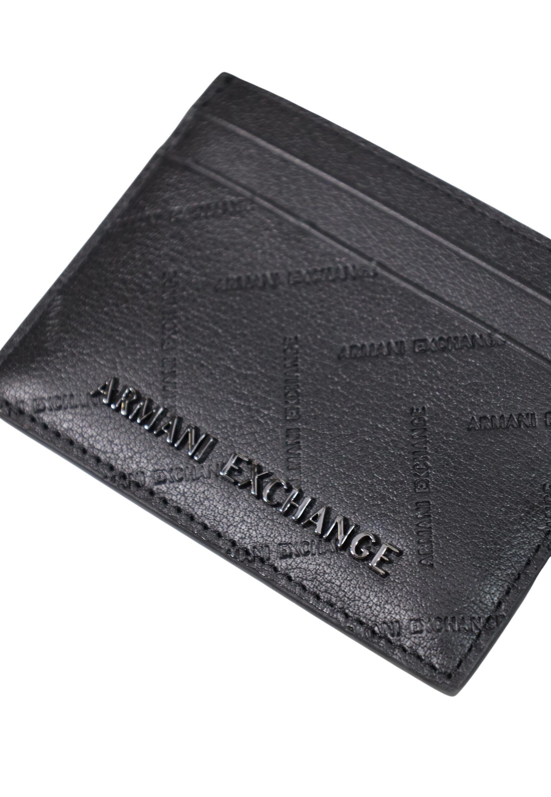 Shop Armani Exchange Men’s Black Wallet 2478158 at Brands Seekers