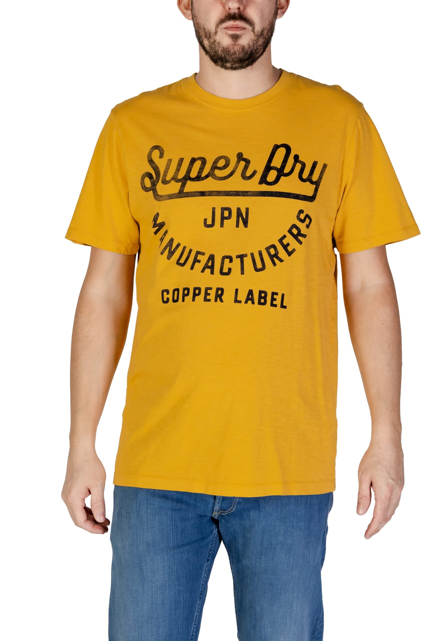Superdry Moška oranžna majica 2478062