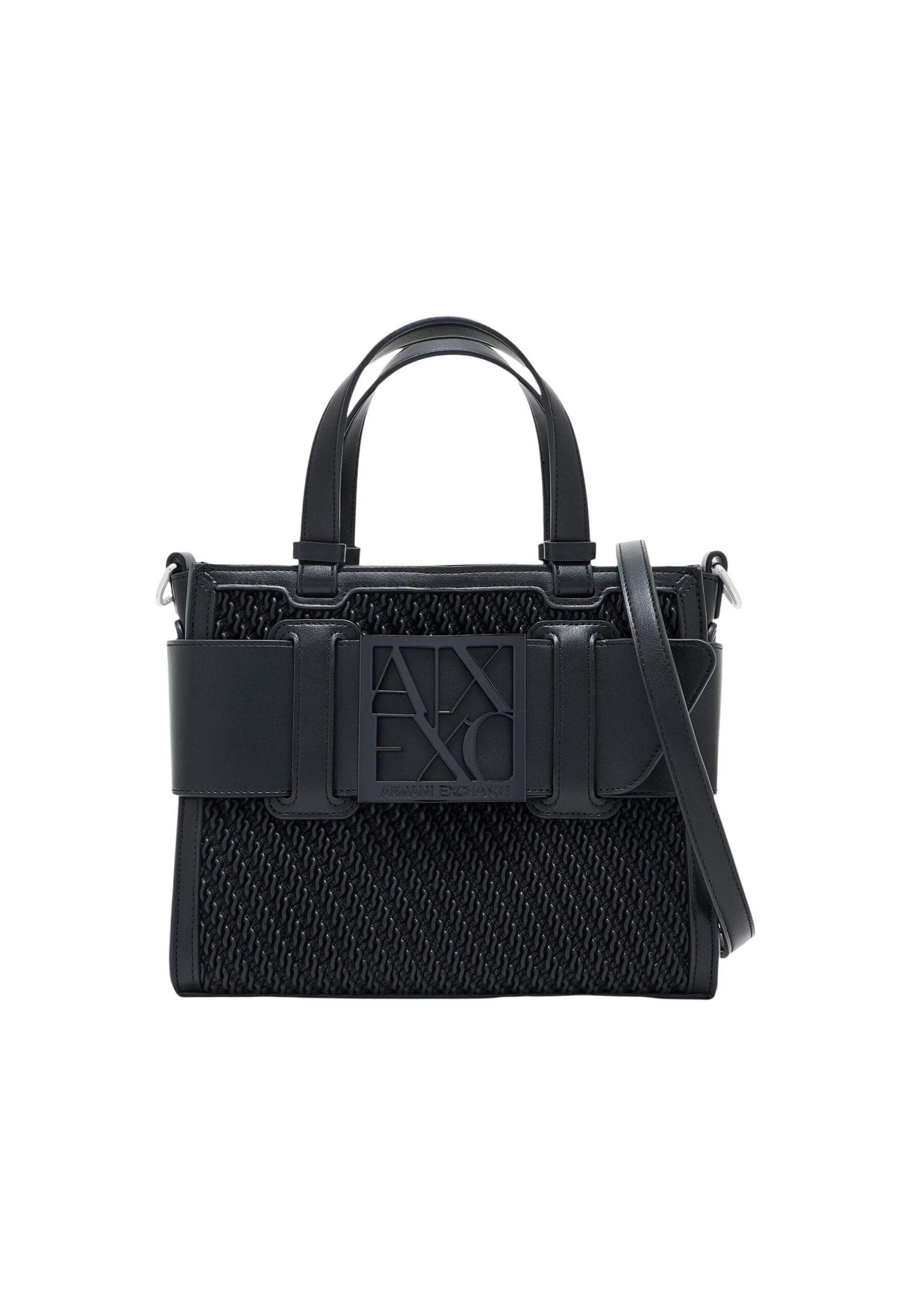 Shop Armani Exchange Women’s Black Bag 2478068 at Brands Seekers