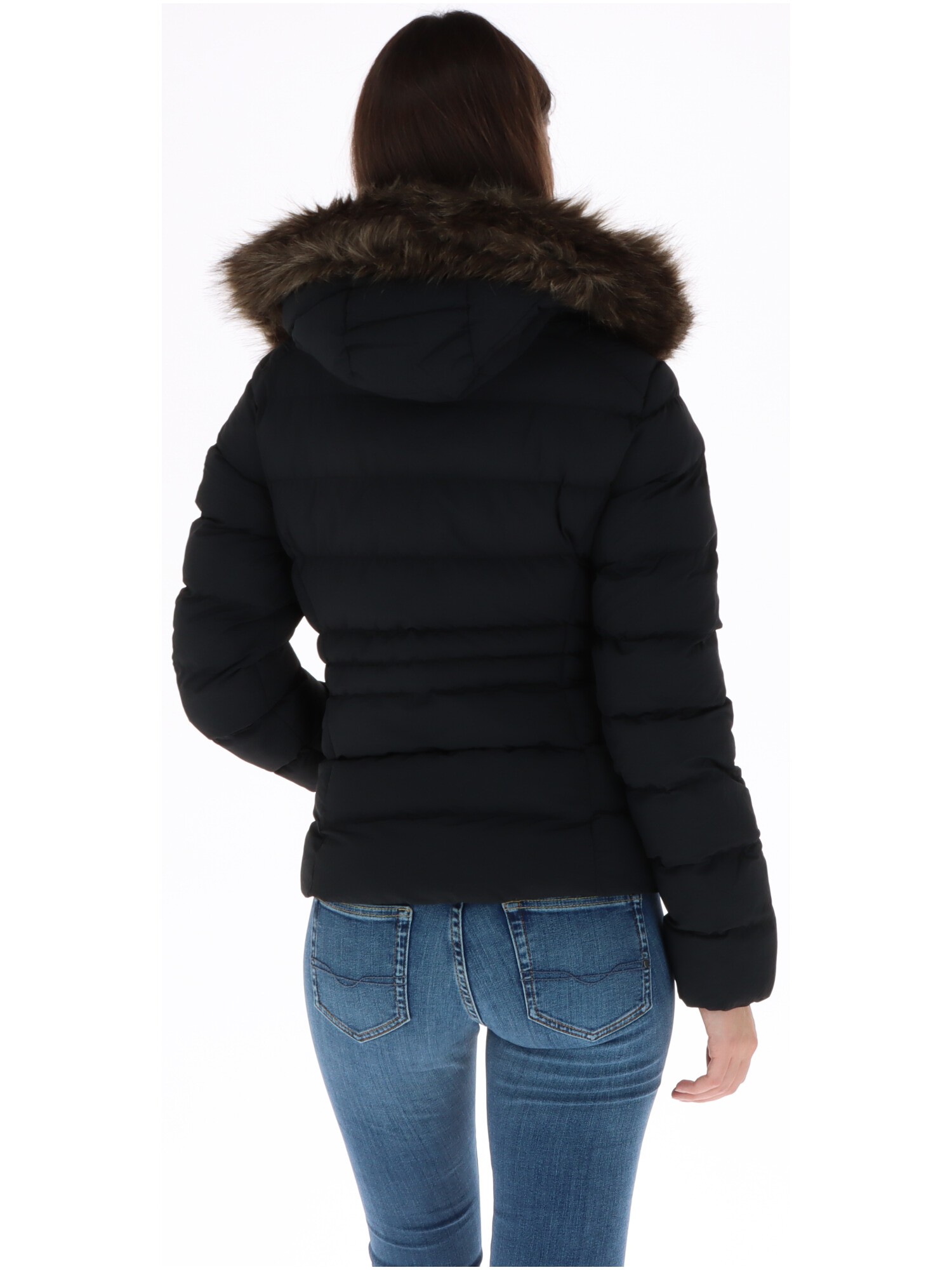 Shop Superdry Women’s Black Jacket W5012184A at Brands Seekers