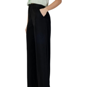 Shop Morgan De Toi Women’s Black Trousers 242-PBIRD at Brands Seekers