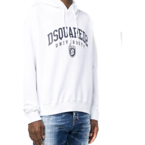 Shop Dsquared Men’s Sweatshirt Designer Fashion White B 44427 at Brands Seekers