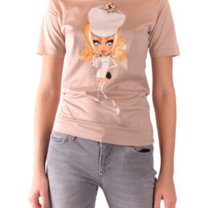 Shop Dsquared Women’s T-Shirt Designer Fashion Beige B 37088 at Brands Seekers