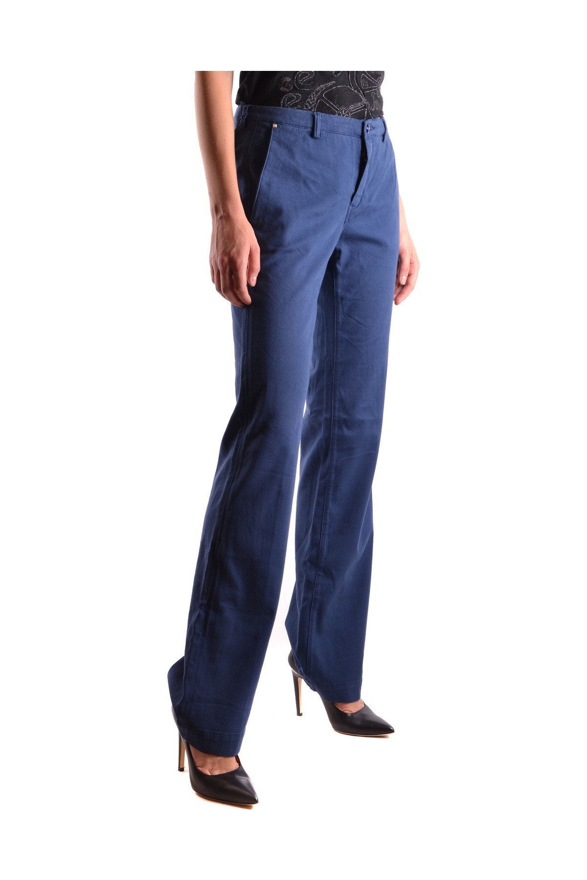 Shop Jacob Cohen Women’s Blue Trousers B at Brands Seekers