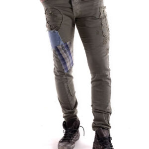 Shop Absolut Joy Men’s Green Trousers P2797 at Brands Seekers