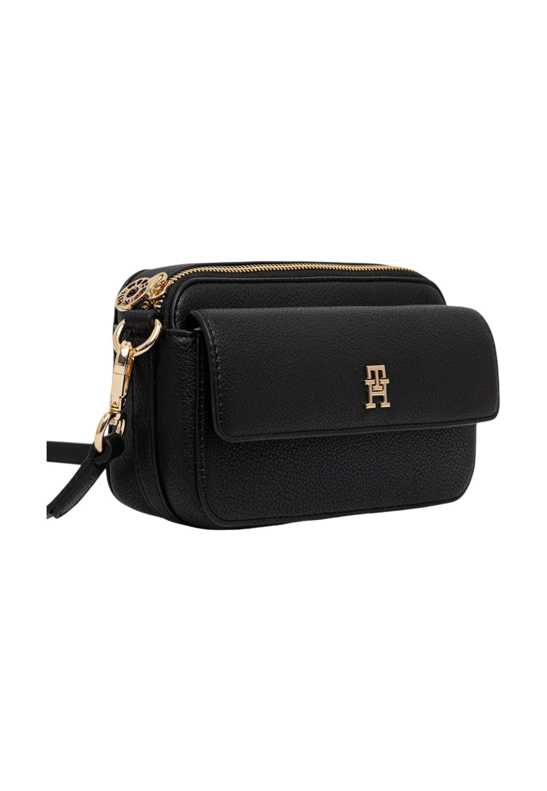 Shop Tommy Hilfiger Women’s Black Camera Bag TH ICON CAMERA BAG at Brands Seekers