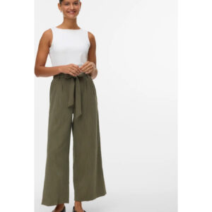 Shop Vero Moda Women’s Green Trouser 10343569 at Brands Seekers