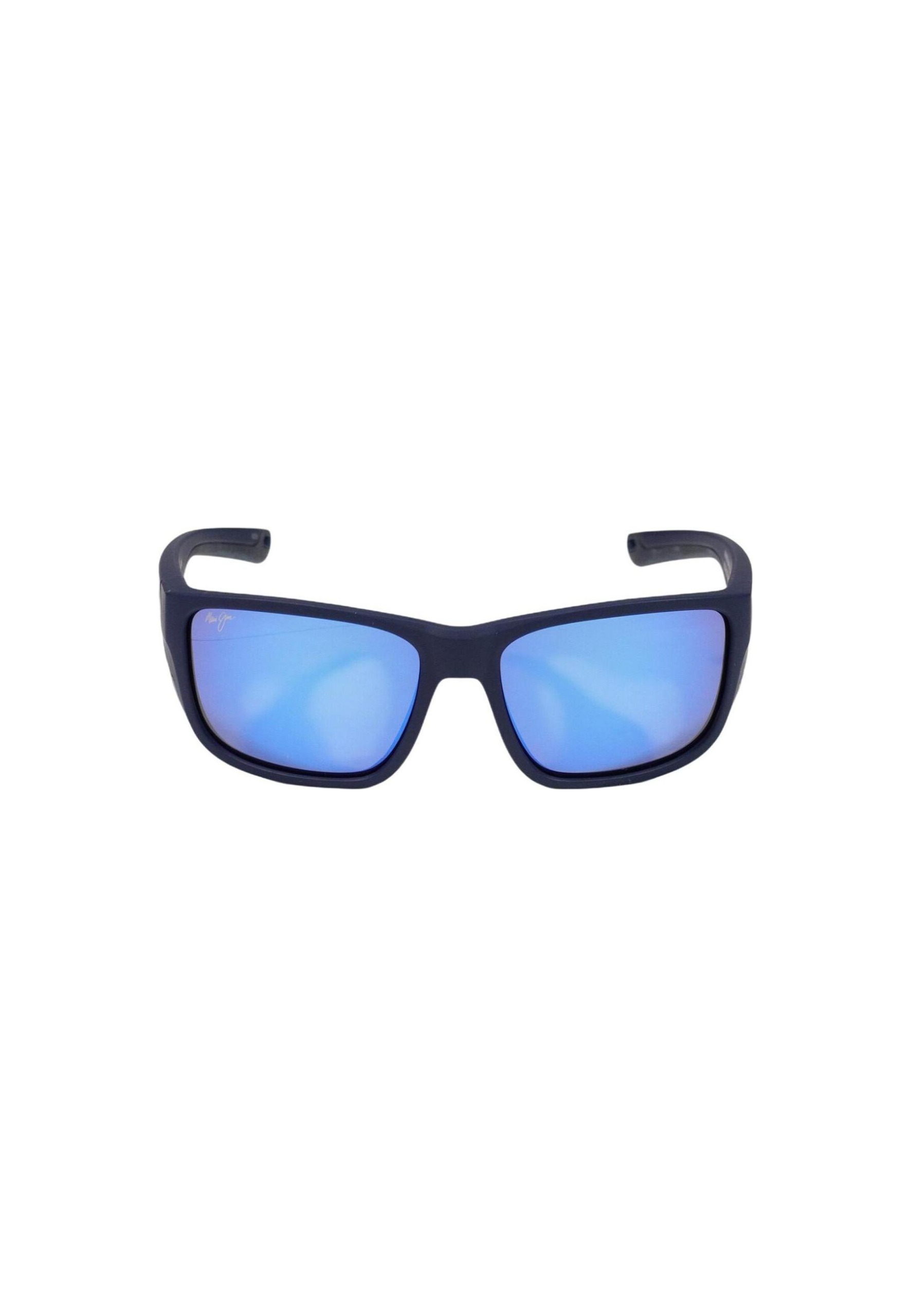 Óculos de sol azuis masculinos Maui Jim AMBERJACK