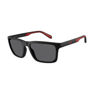 Shop Emporio Armani Men’s Black Sunglass 2475424 at Brands Seekers
