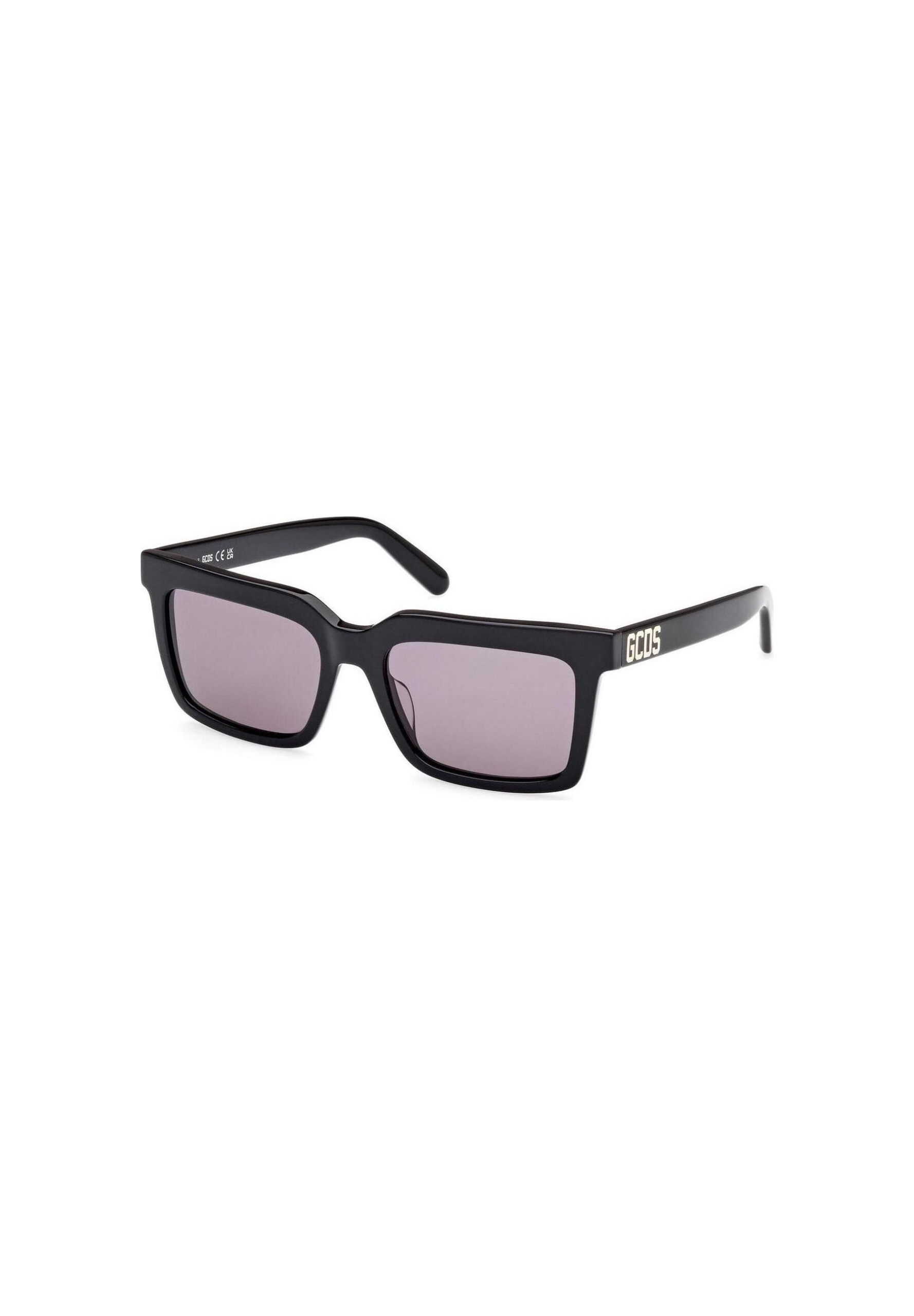 Shop Gcds Men’s Black Sunglass QUADRATO at Brands Seekers