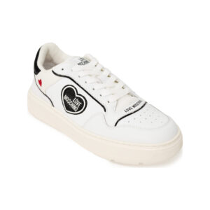 Shop Love Moschino Women’s Sneakers White JA15204G1IJ at Brands Seekers