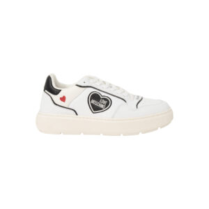 Shop Love Moschino Women’s Sneakers White JA15204G1IJ at Brands Seekers