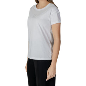 Shop Armani Exchange Women’s T-Shirt White XW000830 AF10356 at Brands Seekers