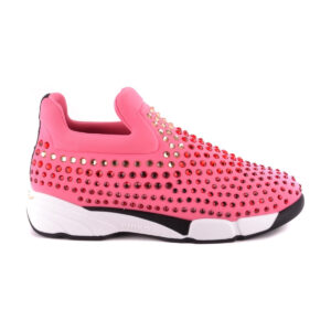 Shop Pinko Women’s Pink Sneaker B at Brands Seekers
