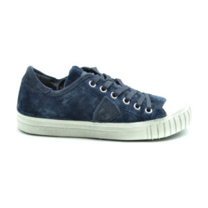 Shop Philippe Model Women’s Blue Sneaker B at Brands Seekers