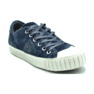 Shop Philippe Model Women’s Blue Sneaker B at Brands Seekers