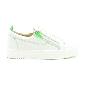 Shop Giuseppe Zanotti Men’s White Sneaker V at Brands Seekers