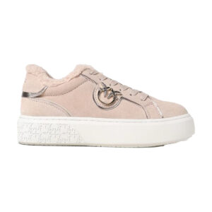 Shop Pinko Women’s Pink Sneaker B at Brands Seekers