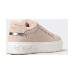 Shop Pinko Women’s Pink Sneaker B at Brands Seekers