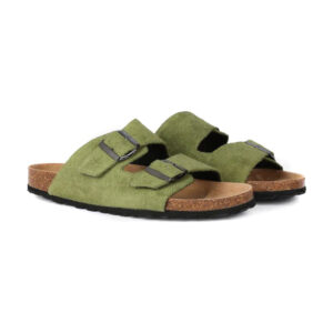 Shop Mc2 Saint Barth Women’s Green Slipper B at Brands Seekers