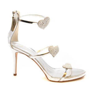 Shop Giuseppe Zanotti Women’s Silver Sandal B at Brands Seekers