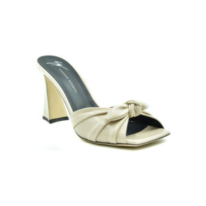 Shop Giuseppe Zanotti Women’s White Slipper V at Brands Seekers